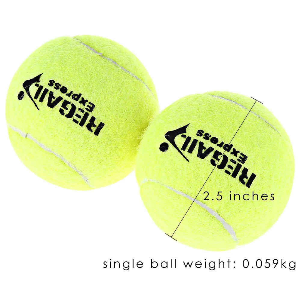 Lot de 12 Balles de Tennis de Haute Performance avec Sac de Rangement Quirisitos