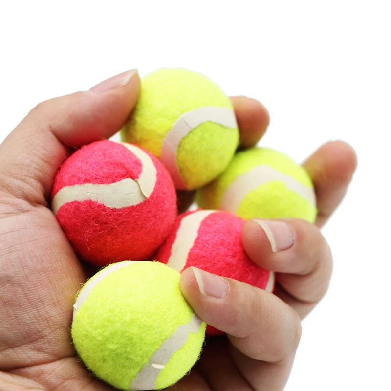 Pet Tennis Small tennis balls  dog balls 38mm tennis balls 10pcs  Cat and Dog Tennis Quirisitos