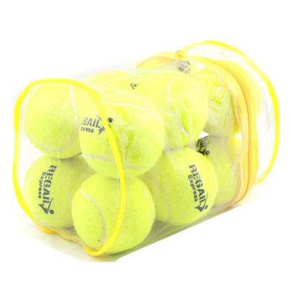 Lot de 12 Balles de Tennis de Haute Performance avec Sac de Rangement Quirisitos