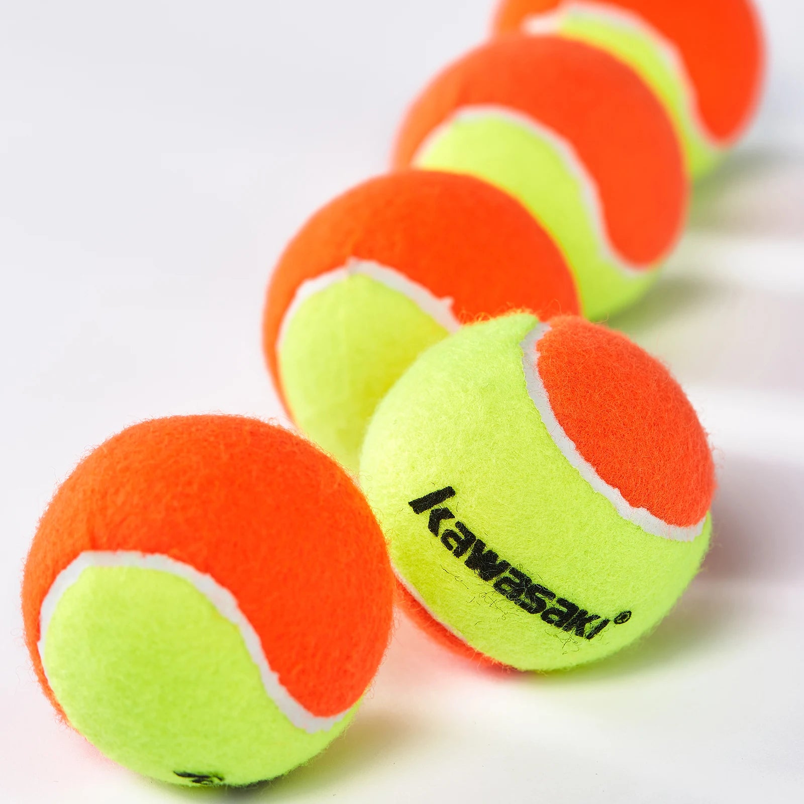 Kawasaki Beach Tennis Ball High Elasticity Impact Resistance Tennis Balls 12Pcs/Lot Quirisitos