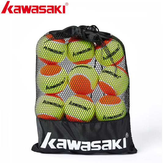 Kawasaki Beach Tennis Ball High Elasticity Impact Resistance Tennis Balls 12Pcs/Lot Quirisitos