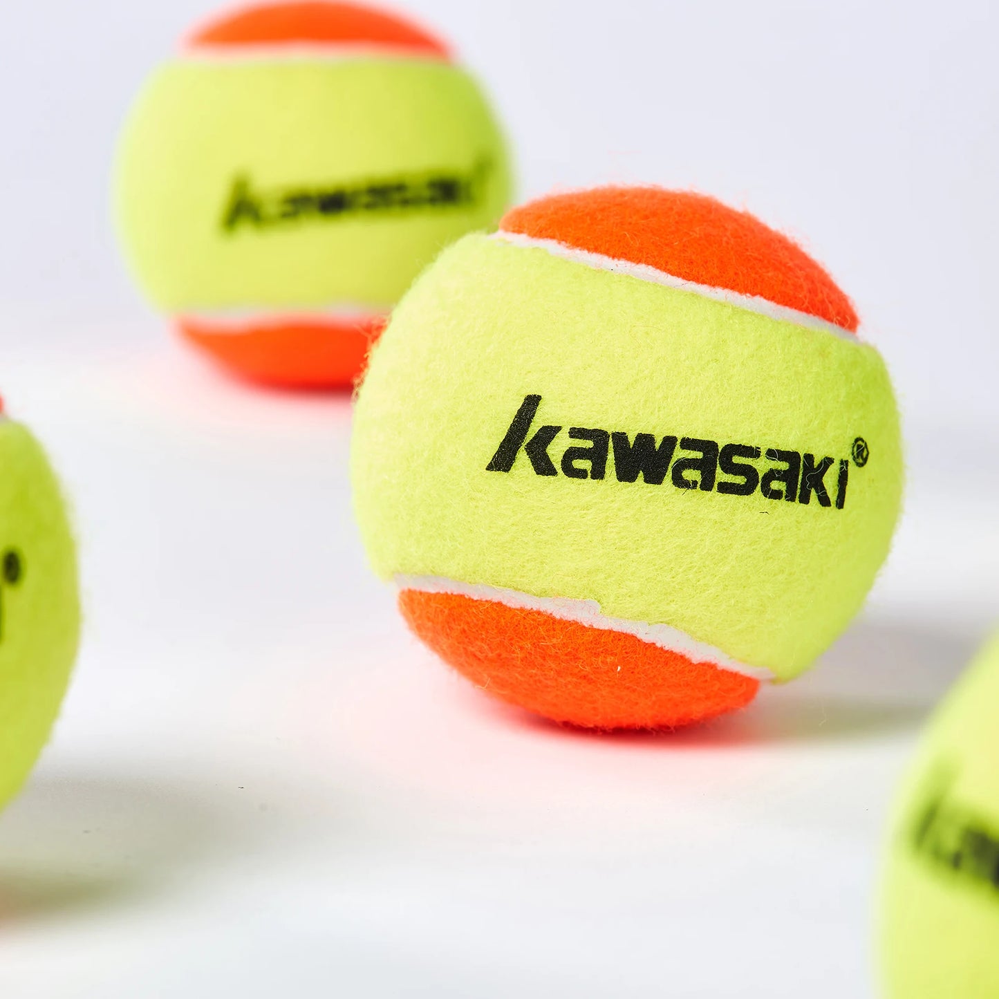 Kawasaki Beach Tennis Ball High Elasticity Impact Resistance Tennis Balls 12Pcs/Lot Quirisitos