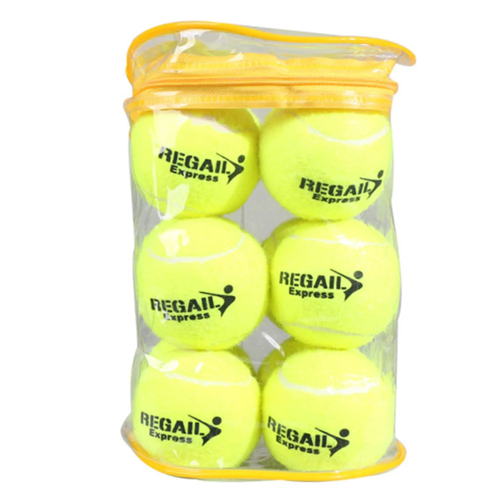 Lot de 12 Balles de Tennis de Haute Performance avec Sac de Rangement Quirisitos