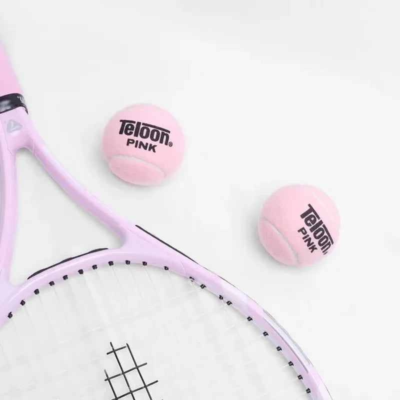 Pink tennis balls, 2 pieces training  Quirisitos