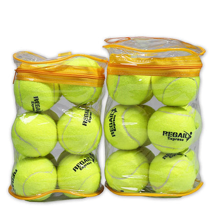 Lot de 12 Balles de Tennis de Haute Performance avec Sac de Rangement Quirisitos